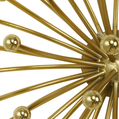 Gold Metal Wall Decor Set/3
