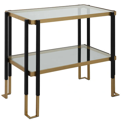 Glass Side Table