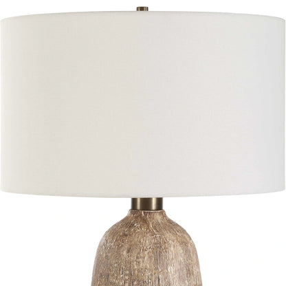 Earthy Brown Table Lamp