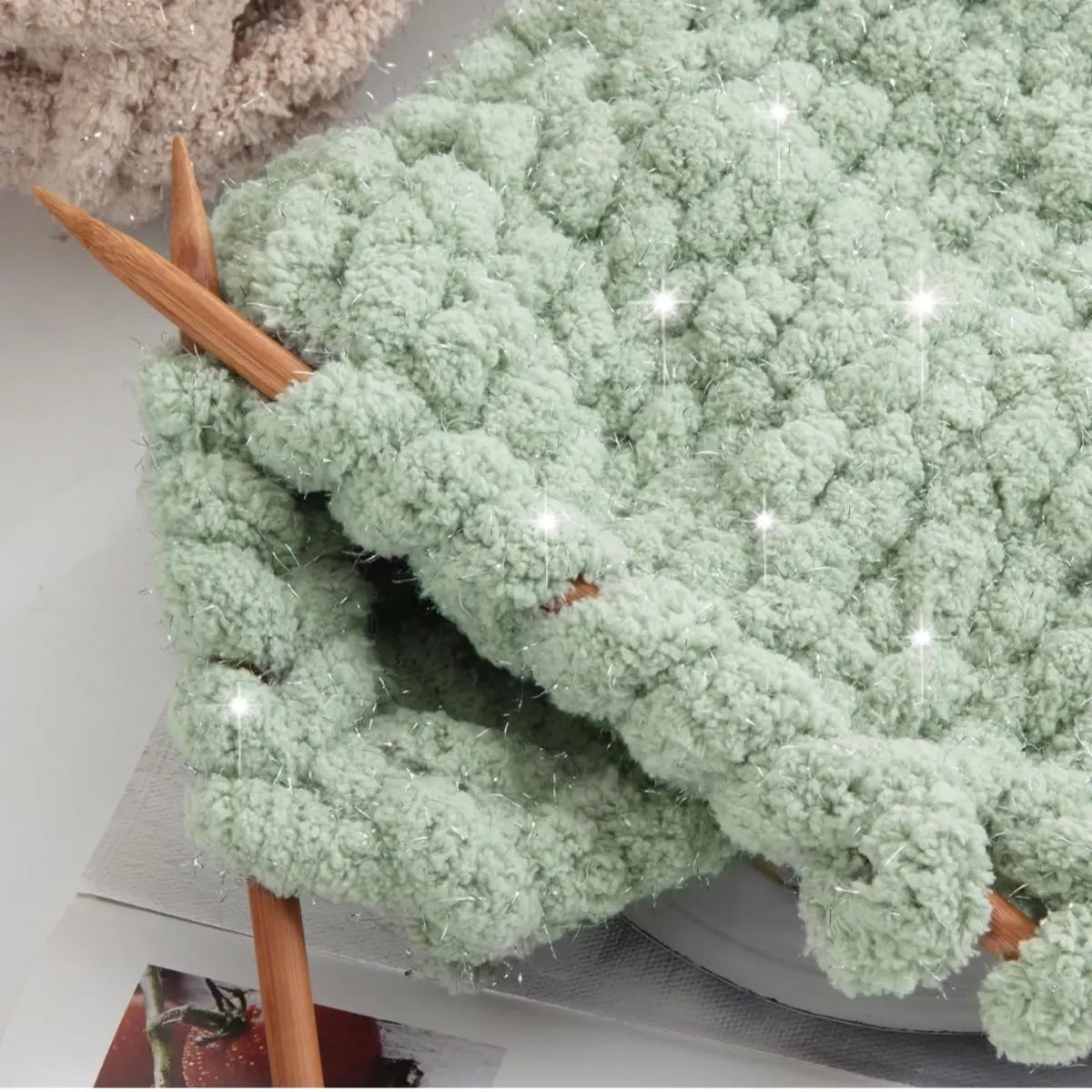 Cute Chunky Knit Blanket