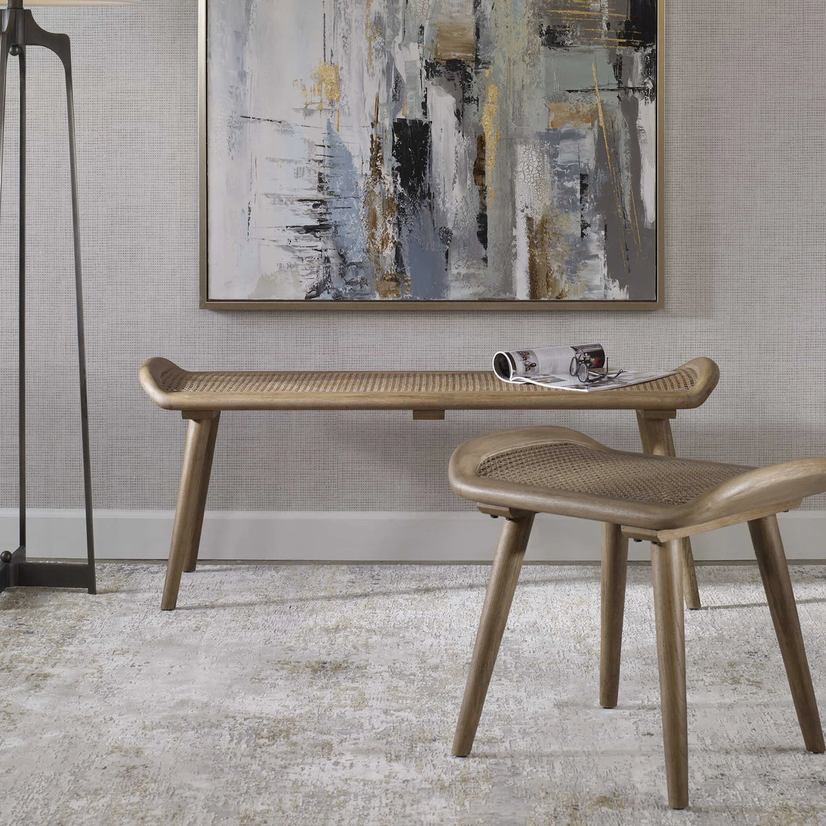 Scandinavian Small Bench