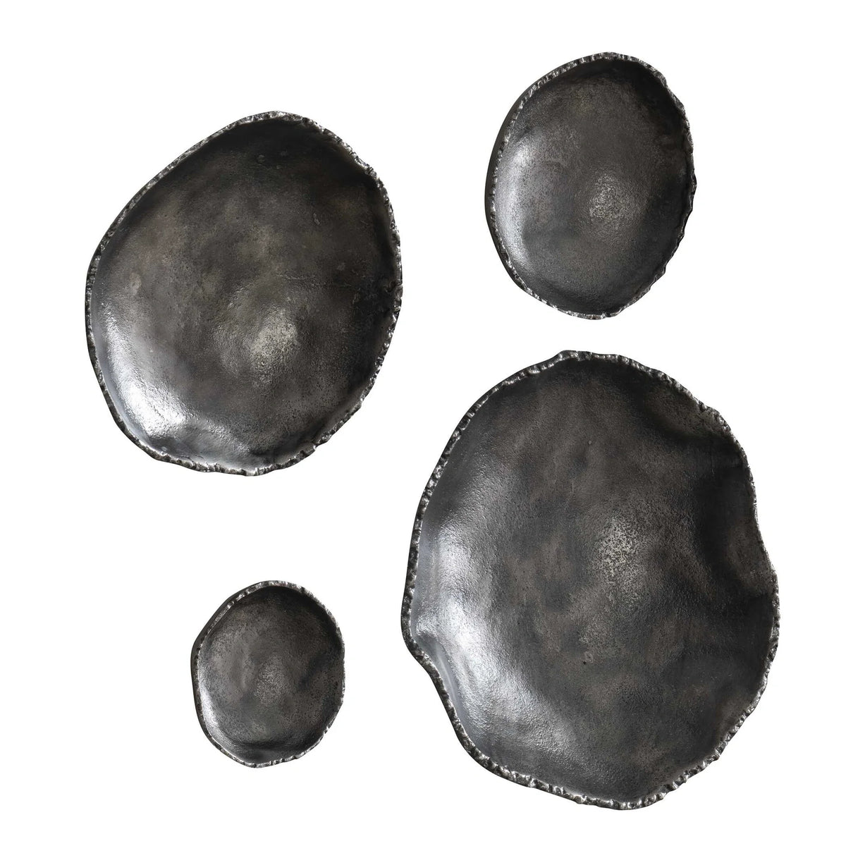 Nickel Wall Decor Set/4