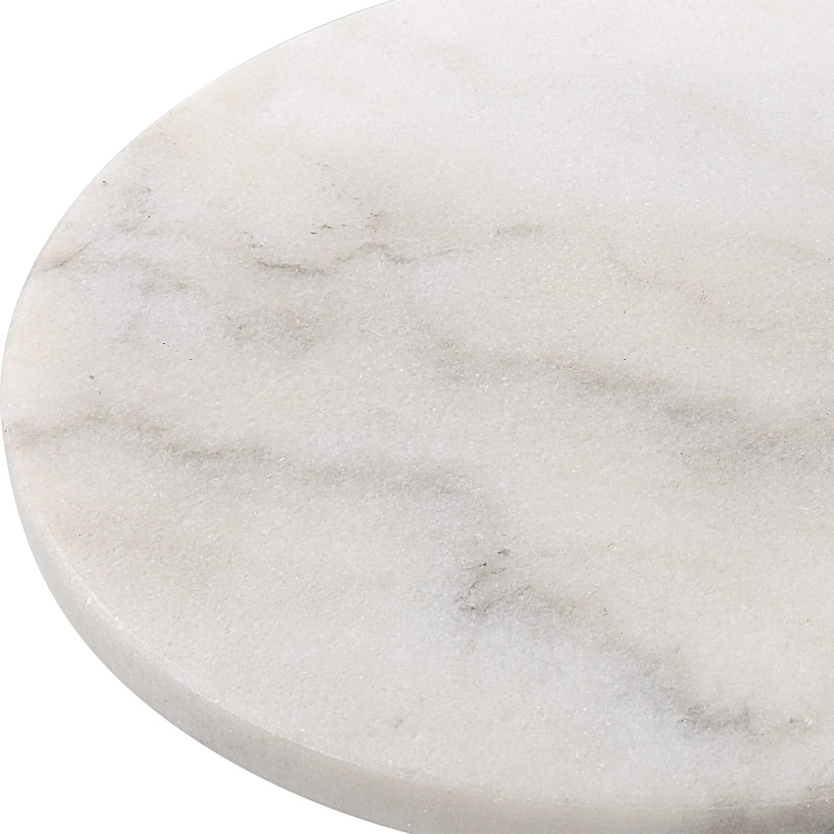 White Marble Drink Table