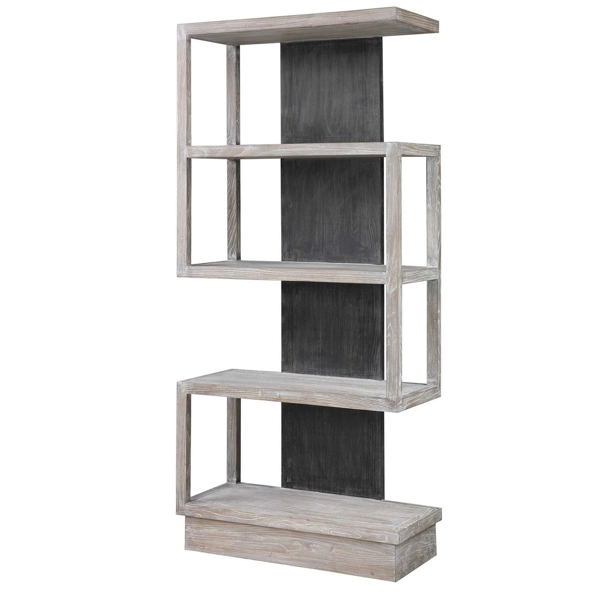 Asymmetrical Modern Etagere