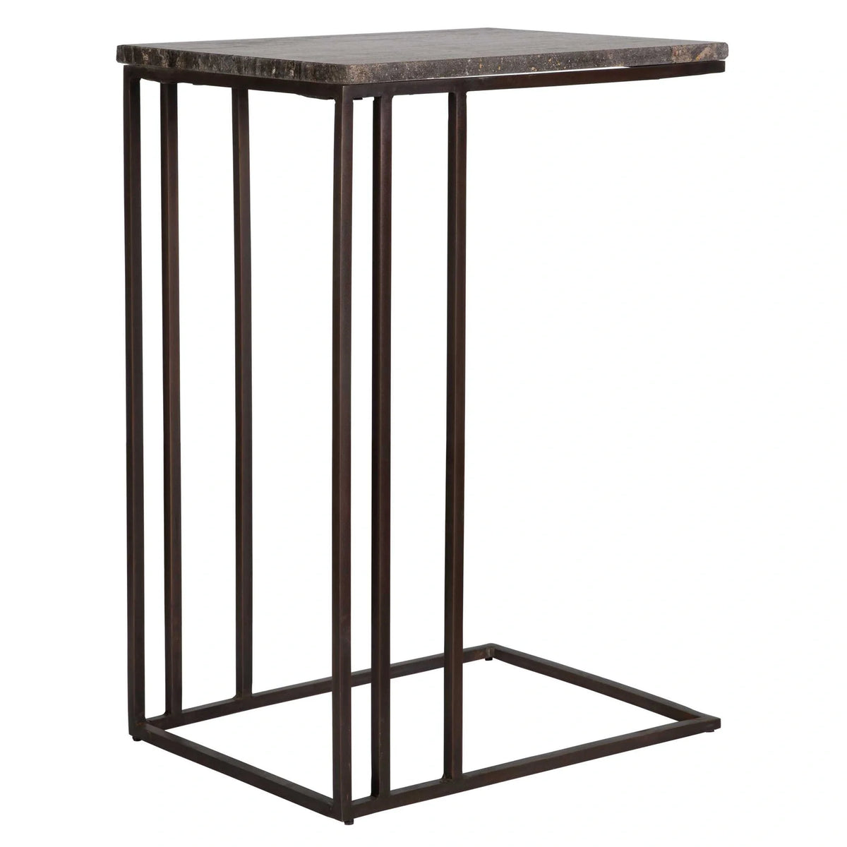Travertine Accent Table