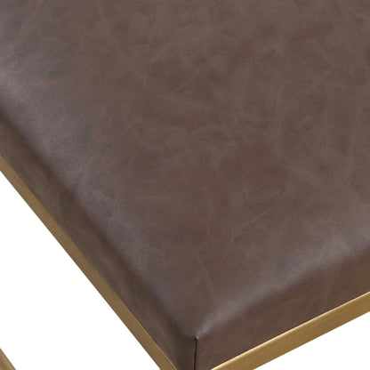Small Gold Accent Bench
