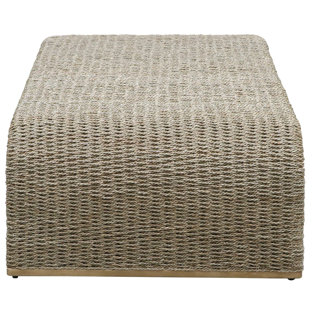 Woven Seagrass Coffee Table
