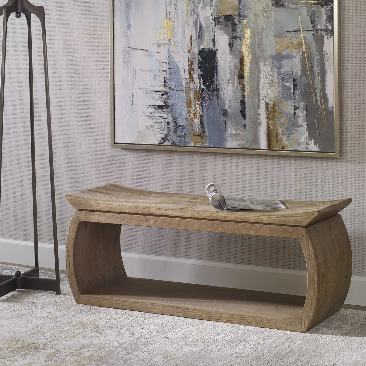 Reclaimed Wood Bench