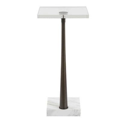 Marble & Crystal Drink Table