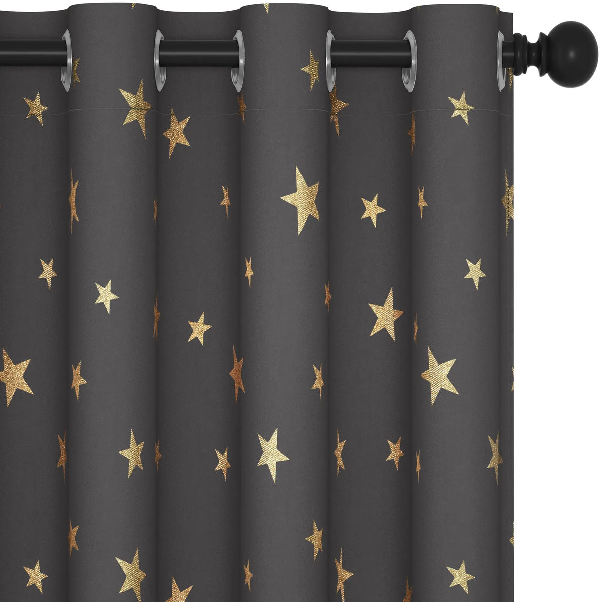 Transform Your Bedroom with Luxurious Blackout Curtains - 2 Panels Featuring a Stunning Constellation Pattern for Ultimate Light Blocking and Privacy