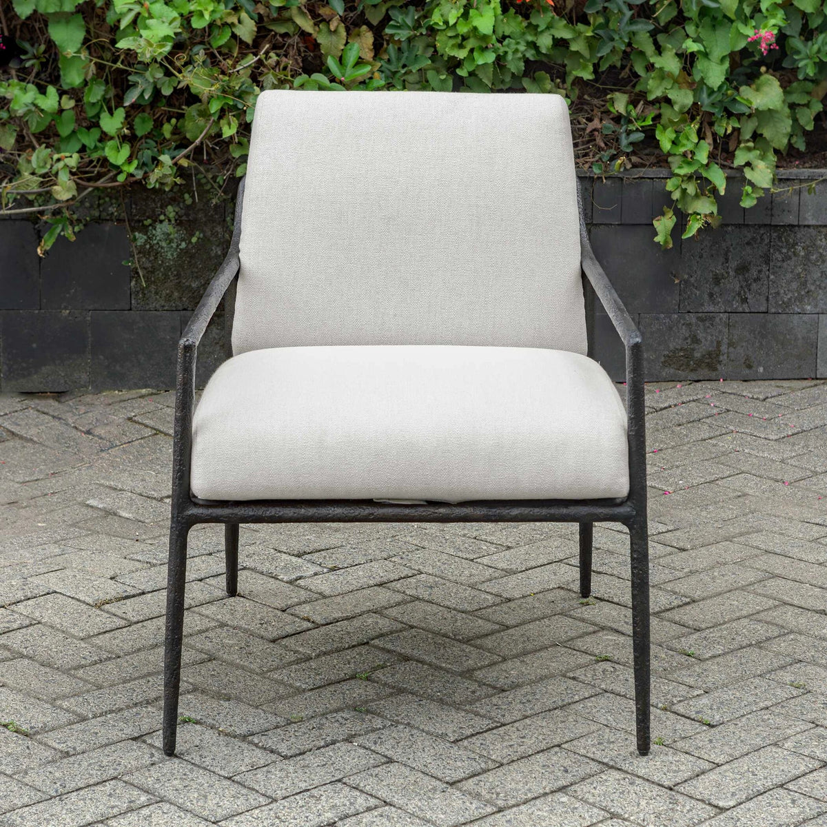 Outdoor Upholstered Lounge Chair