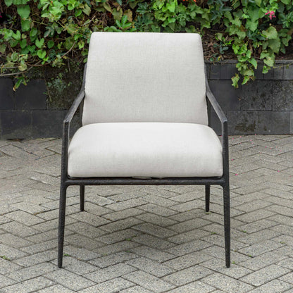 Outdoor Upholstered Lounge Chair