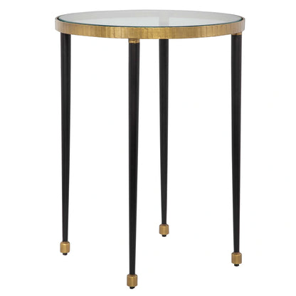Antique Gold Side Table