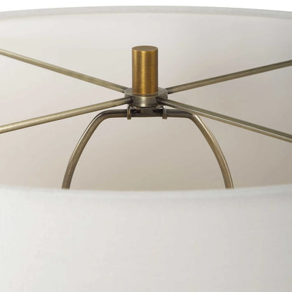 White Marble Table Lamp