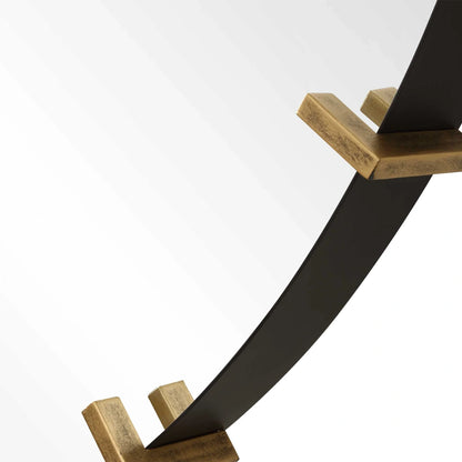 Industrial Iron Strap Mirror