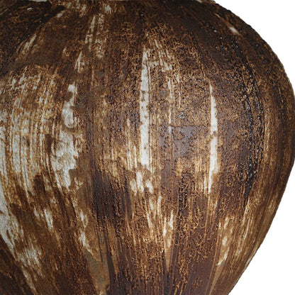Textured Brown Table Lamp