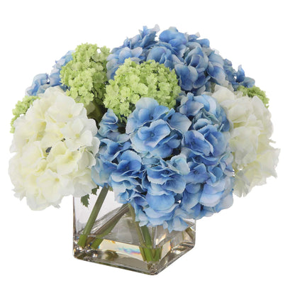 Faux Hydrangea Bouquet