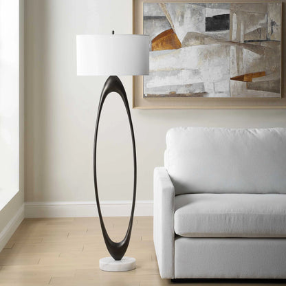 Open Oval Floor Lamp