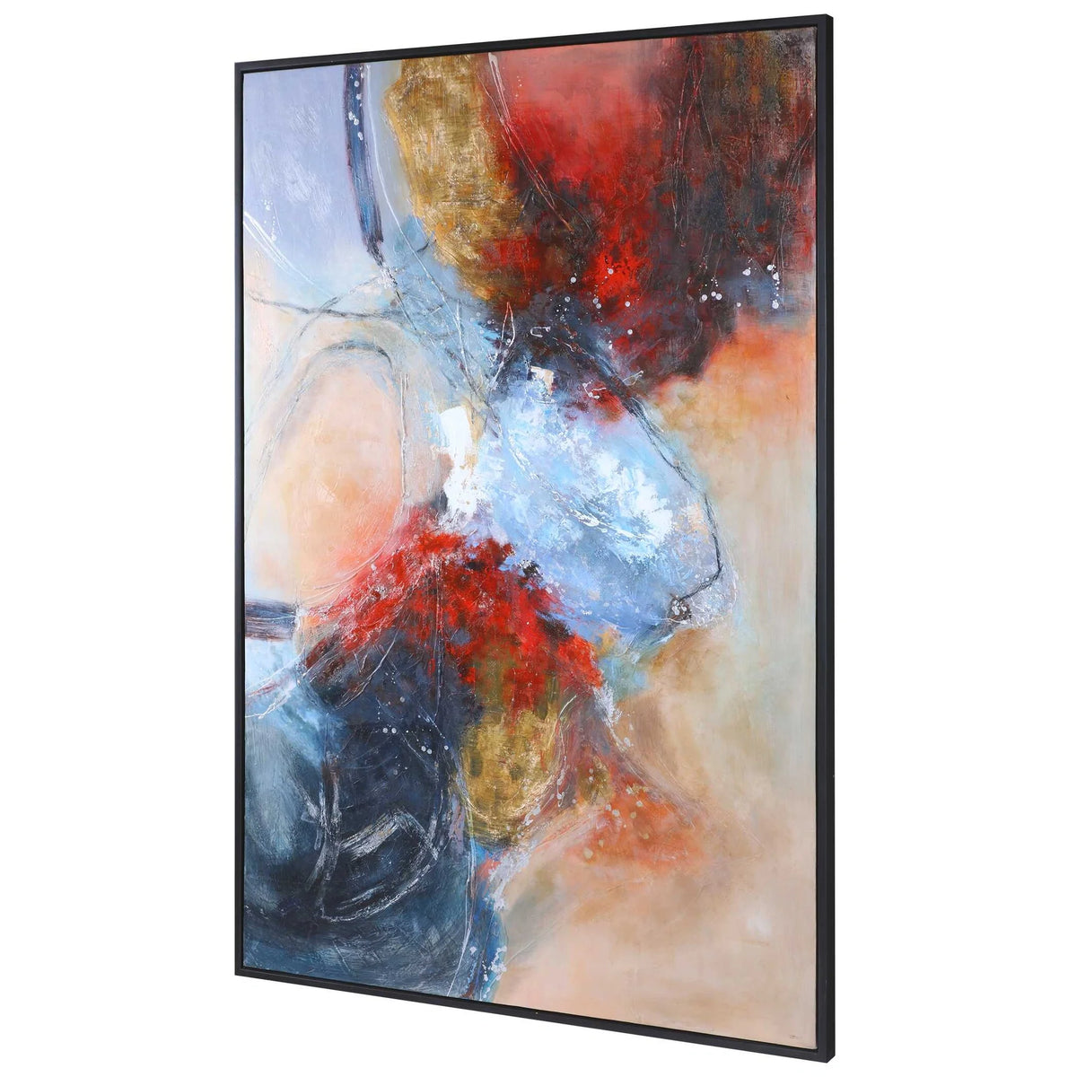 Abstract Sunset Art