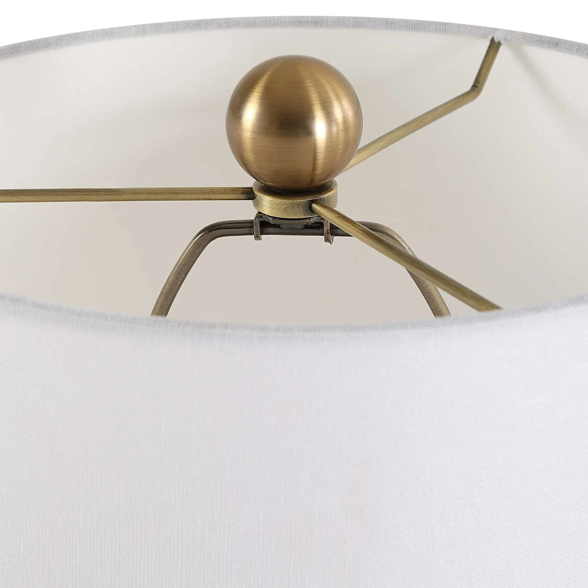 Caramel Glass Buffet Lamp