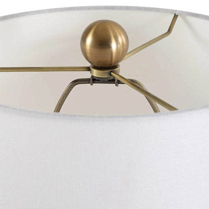 Caramel Glass Buffet Lamp