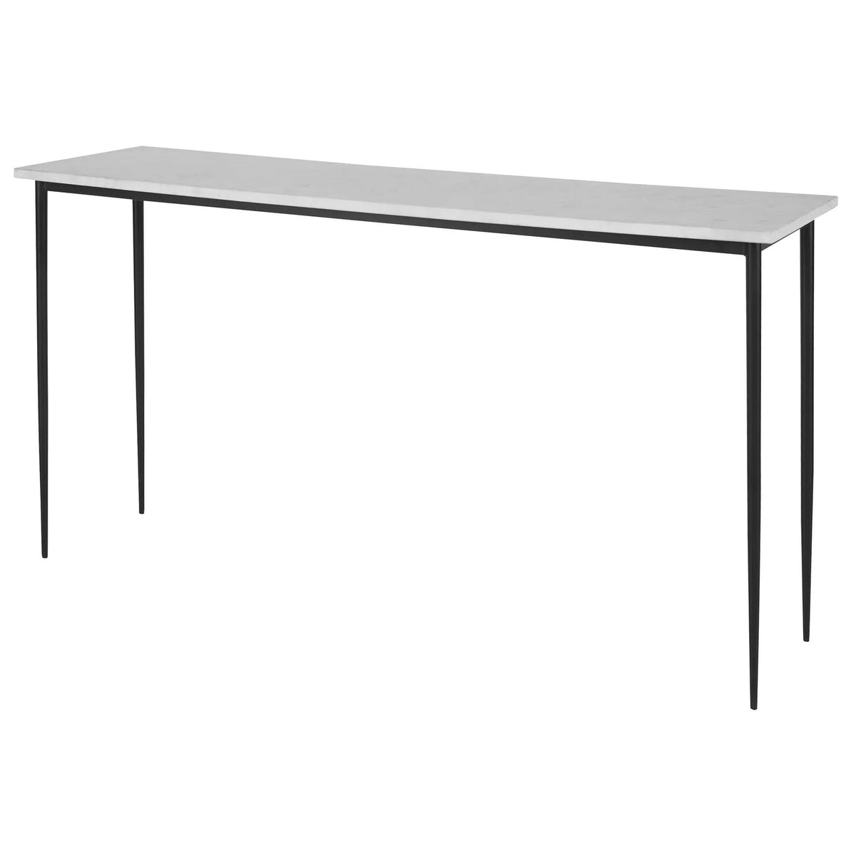 White Marble Console Table