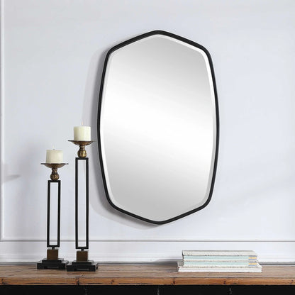 Antiqued Gold Mirror