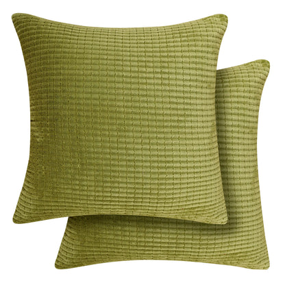 Elevate Your Home Decor with Deconovo's Luxurious Corduroy Stripe Throw Pillow Covers - Set of 2