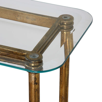 Glass Console Table