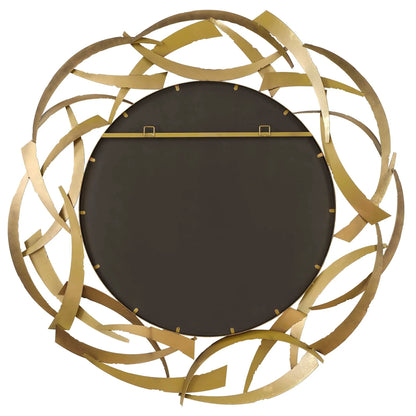 Edge Bronze Round Mirror