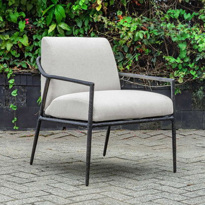 Outdoor Upholstered Lounge Chair