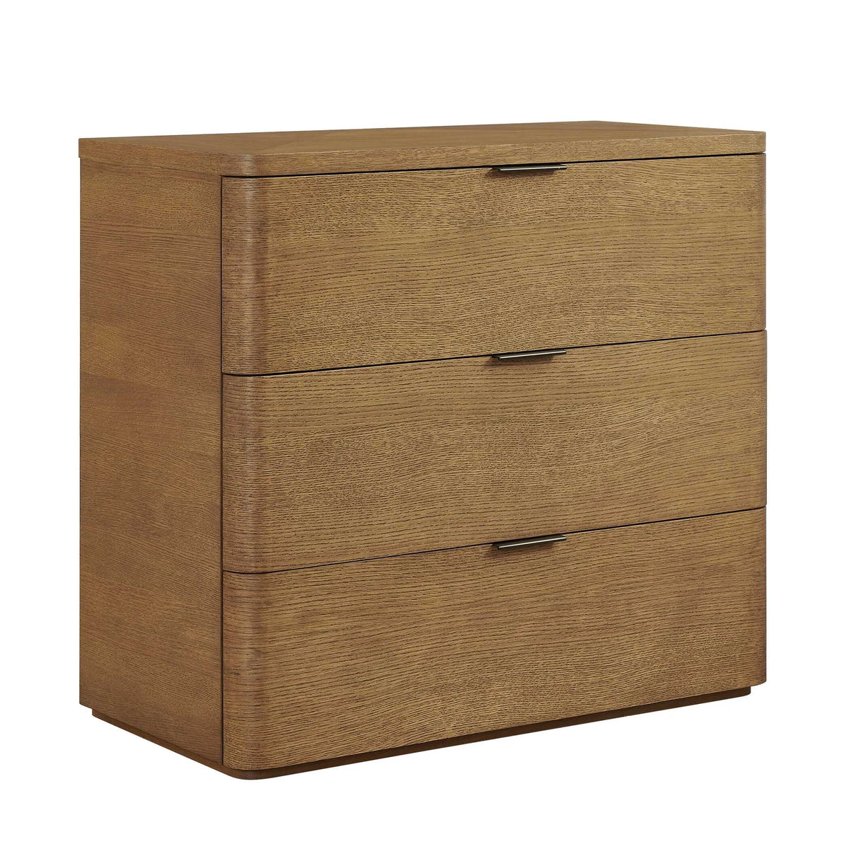 Oak 3 Drawer Chest
