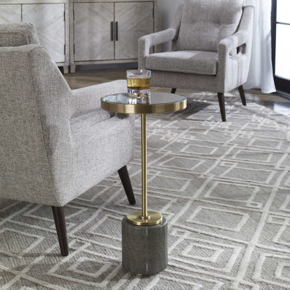 Mirrored Accent Table