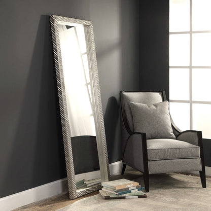 Metallic Silver Mirror