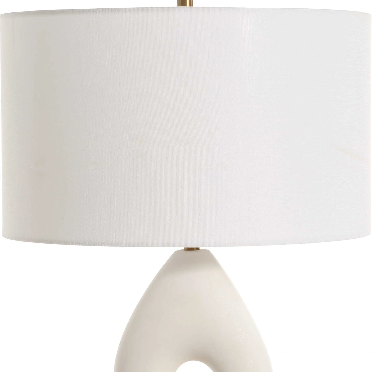 Ivory Stone Table Lamp