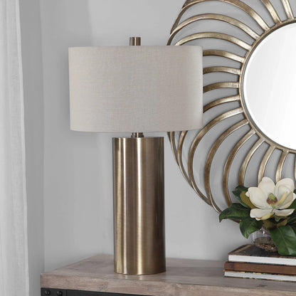Brushed Brass Table Lamp