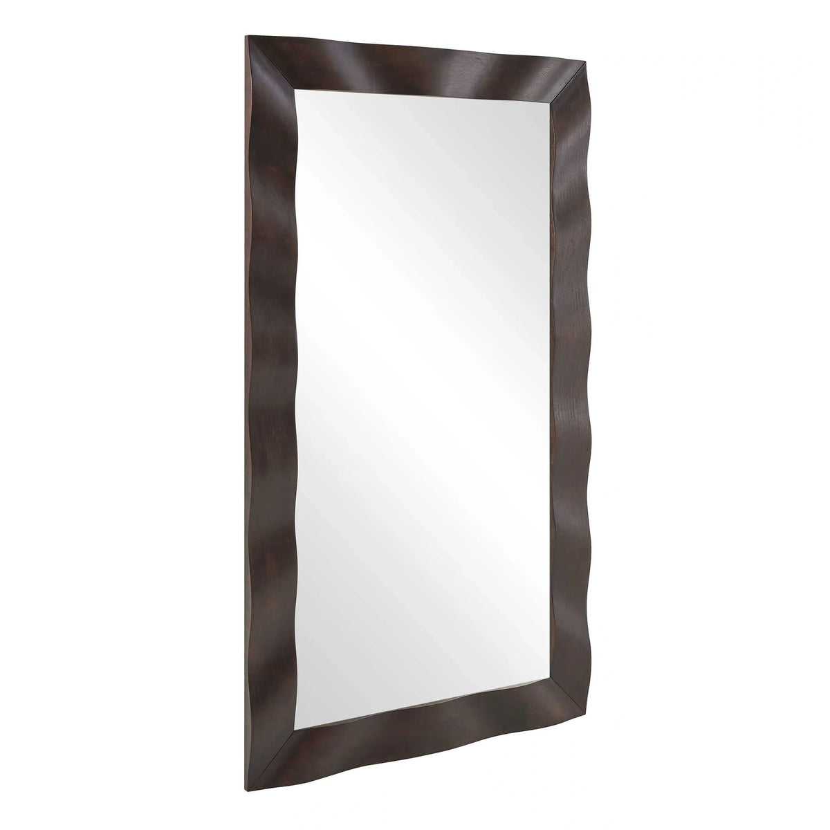 Wavy Wood Mirror