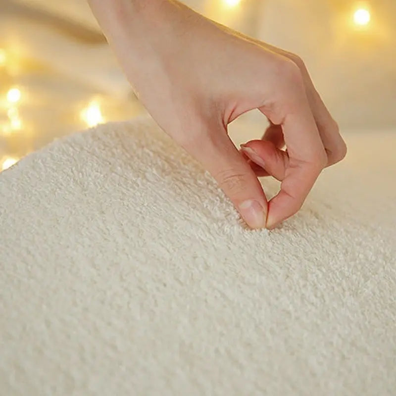 Bow-Shaped Plush Rug | Soft Irregular Accent Mat for Bedroom, Vanity & Nursery | Five Sizes