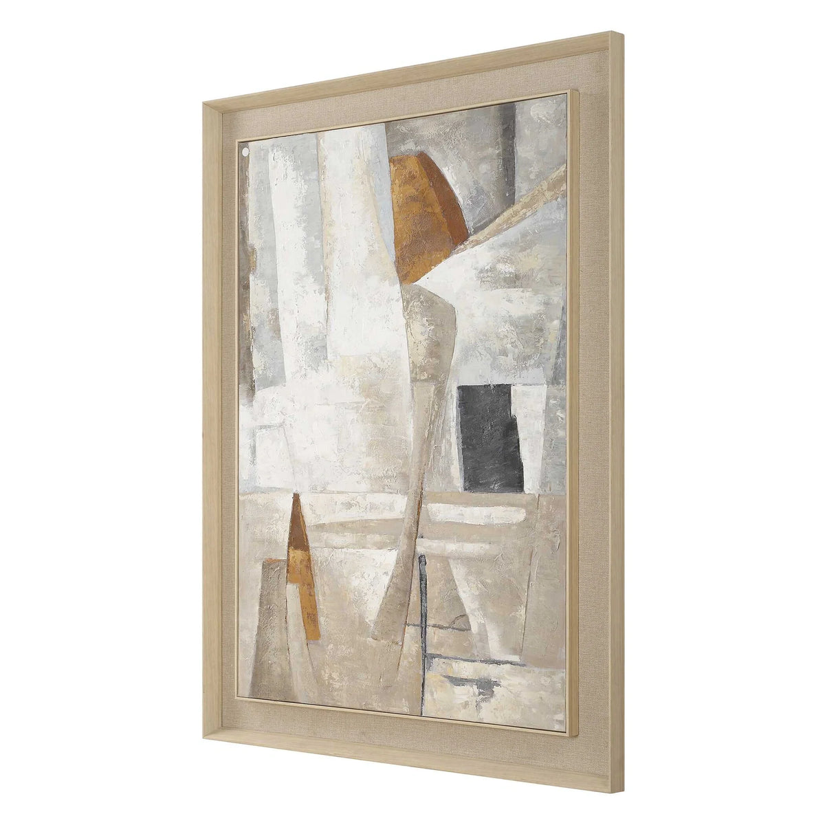 Neutral Tone Abstract Canvas
