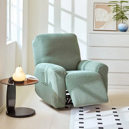 Stretch Armchair & Recliner Slipcover | Elastic Single-Seat Cover, Machine Washable | Eight Colours