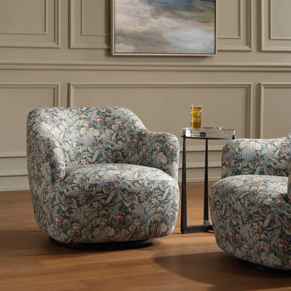 Tapestry Swivel Chair