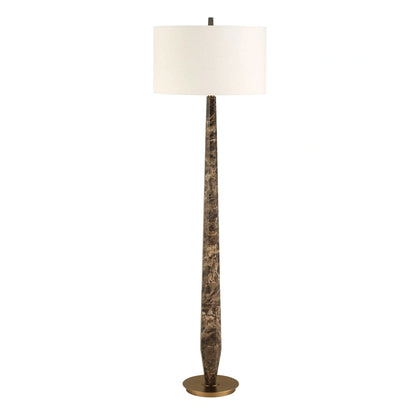 Brown Marble Floor Lamp