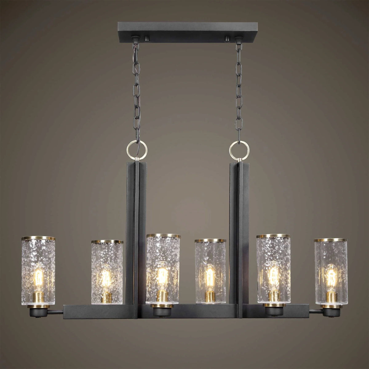 6 Light Industrial Island Light