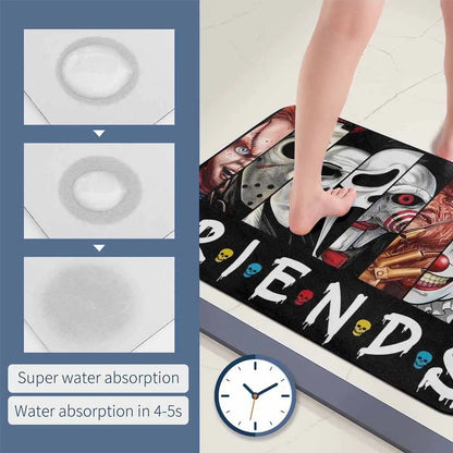 Horror Movie Characters Indoor Area Rug