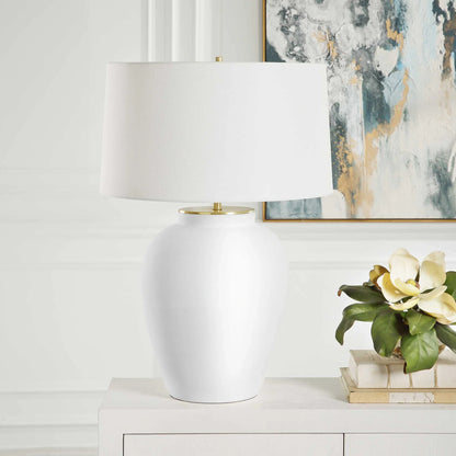 White Table Lamp