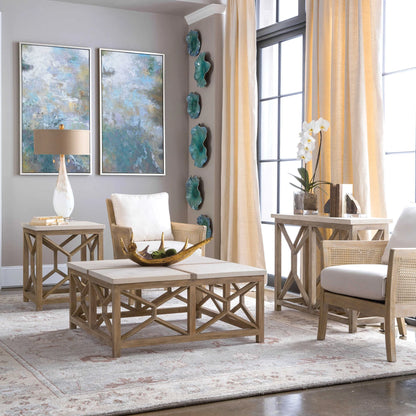 Stone End Table