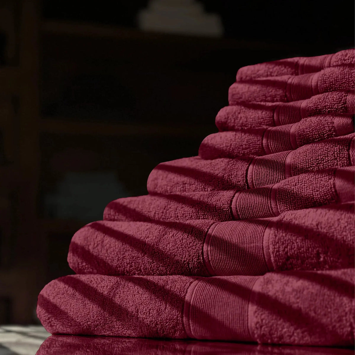 8-Piece Cotton Bath Towel Set | Complete Bathroom Set | Five Colours