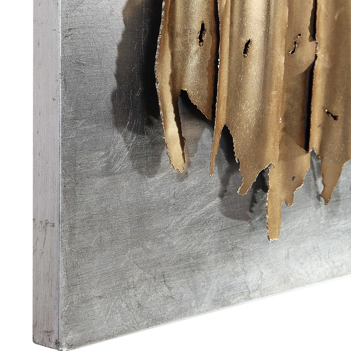 Gold Metal Wall Decor