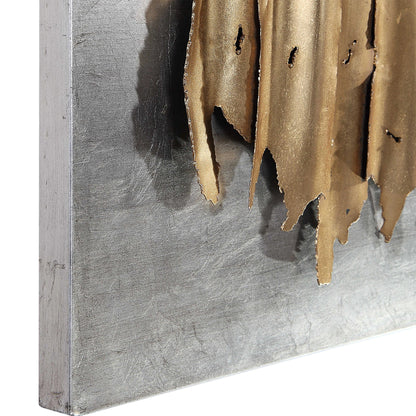 Gold Metal Wall Decor