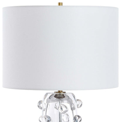 Clear Glass Table Lamp
